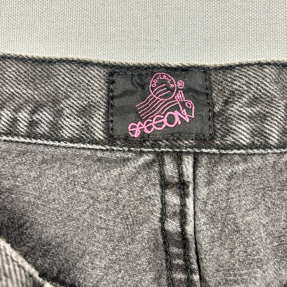 Vintage Black High Rise Women Jeans - Picture 9 of 11